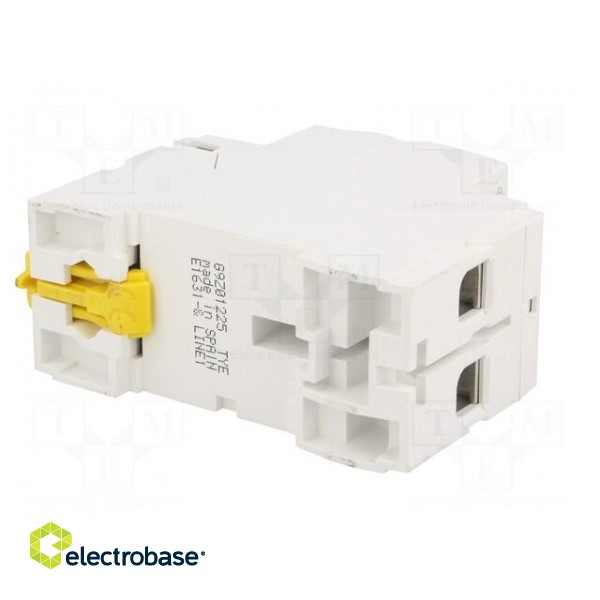 RCD breaker | Inom: 25A | Ires: 30mA | Poles: 2 | 400V | Mounting: DIN image 1