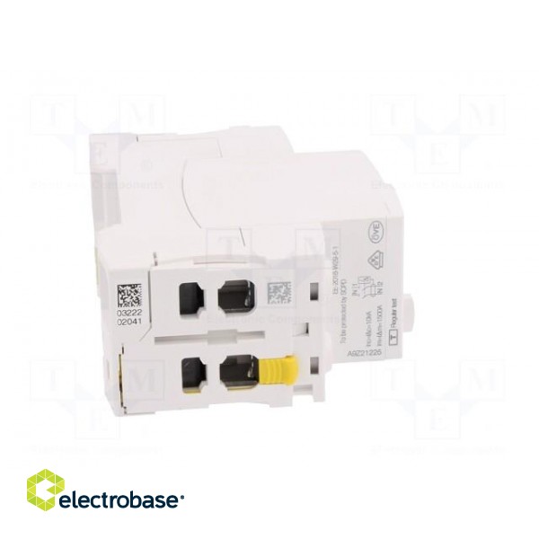 RCD breaker | Inom: 25A | Ires: 30mA | Poles: 2 | 400V | Mounting: DIN image 7