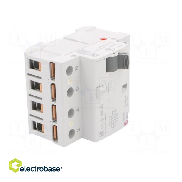 RCD breaker | Inom: 25A | Ires: 30mA | Poles: 4 | 230V,400V | IP20 | EFI image 8