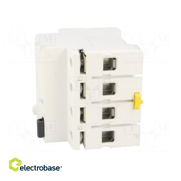 RCD breaker | Inom: 25A | Ires: 30mA | Poles: 4 | 400V | Mounting: DIN фото 3