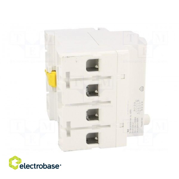 RCD breaker | Inom: 25A | Ires: 30mA | Poles: 4 | 400V | Mounting: DIN фото 7