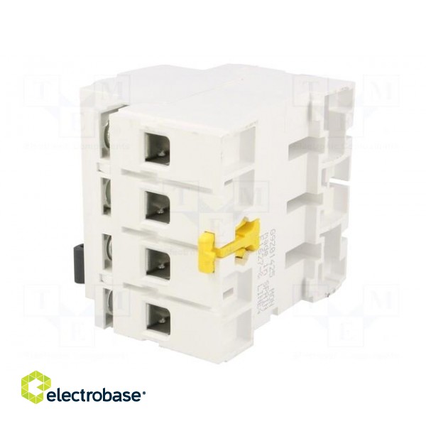 RCD breaker | Inom: 25A | Ires: 30mA | Poles: 4 | 400V | Mounting: DIN фото 4