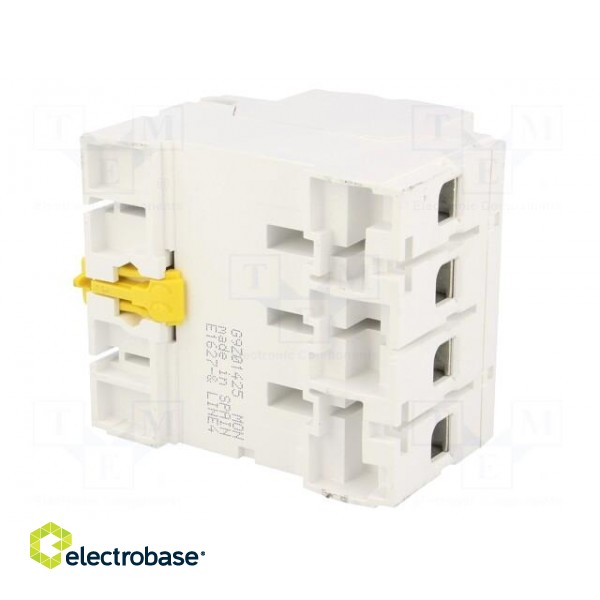 RCD breaker | Inom: 25A | Ires: 30mA | Poles: 4 | 400VAC | IP20 | 1÷25mm2 image 6