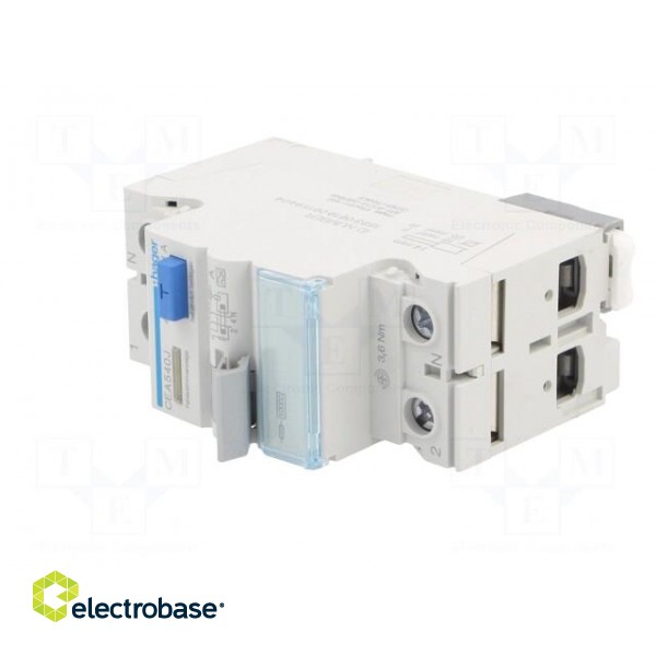 RCD breaker | Inom: 40A | Ires: 100mA | Max surge current: 250A | IP20 image 2