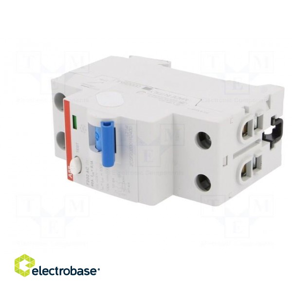 RCD breaker | Inom: 40A | Ires: 100mA | Max surge current: 5000A | IP20 image 2