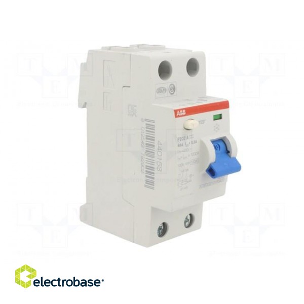 RCD breaker | Inom: 40A | Ires: 300mA | Max surge current: 5000A | IP20 image 8