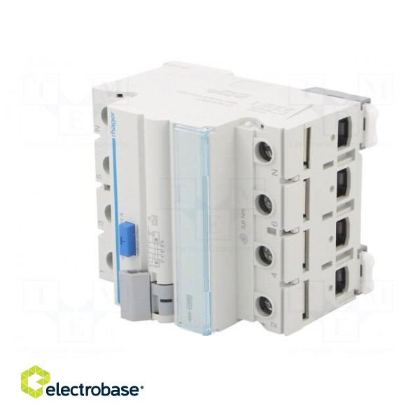 RCD breaker | Inom: 40A | Ires: 30mA | Max surge current: 250A | IP20 фото 2