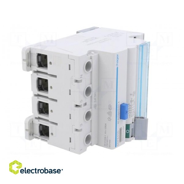 RCD breaker | Inom: 40A | Ires: 30mA | Max surge current: 250A | IP20 image 8