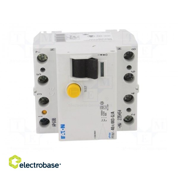 RCD breaker | Inom: 40A | Ires: 30mA | Max surge current: 3kA | Poles: 4 image 9