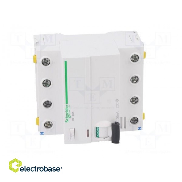 RCD breaker | Inom: 40A | Ires: 30mA | Poles: 4 | 400V | Mounting: DIN image 9