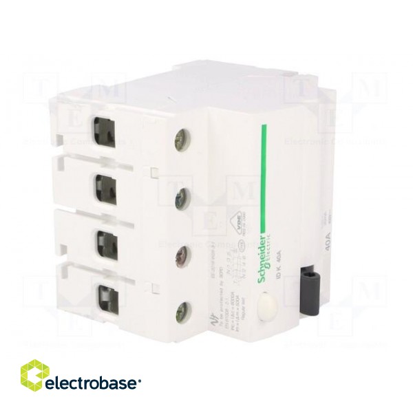 RCD breaker | Inom: 40A | Ires: 30mA | Poles: 4 | 400V | Mounting: DIN image 8