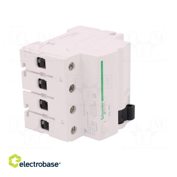 RCD breaker | Inom: 40A | Ires: 30mA | Poles: 4 | 400V | Mounting: DIN image 8