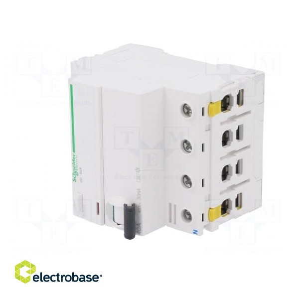 RCD breaker | Inom: 40A | Ires: 30mA | Poles: 4 | 400V | Mounting: DIN image 2