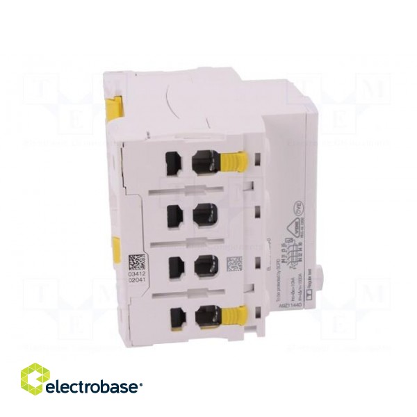 RCD breaker | Inom: 40A | Ires: 30mA | Poles: 4 | 400V | Mounting: DIN paveikslėlis 7