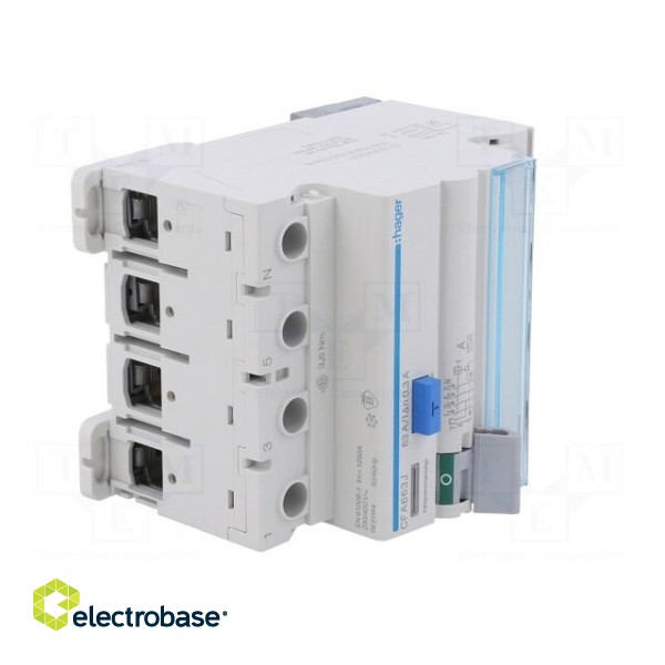 RCD breaker | Inom: 63A | Ires: 300mA | Max surge current: 250A | IP20 image 9