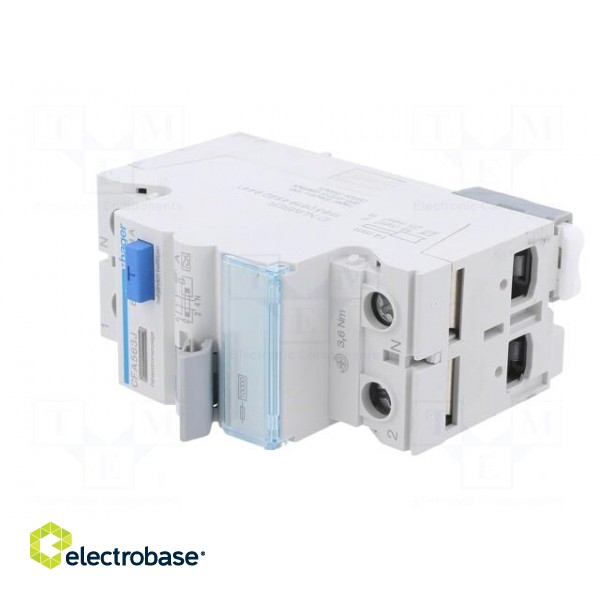 RCD breaker | Inom: 63A | Ires: 300mA | Max surge current: 250A | IP20 image 2