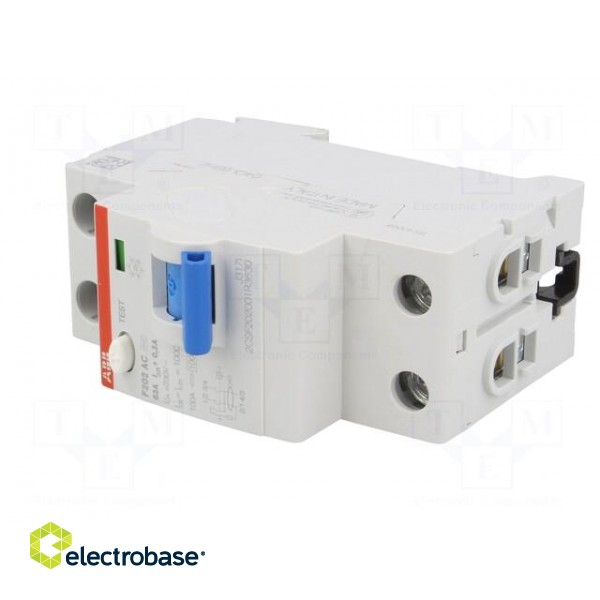 RCD breaker | Inom: 63A | Ires: 300mA | Max surge current: 5000A | IP20 paveikslėlis 2