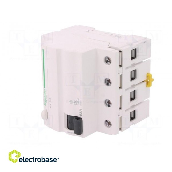 RCD breaker | Inom: 63A | Ires: 300mA | Poles: 4 | 400V | Mounting: DIN image 2