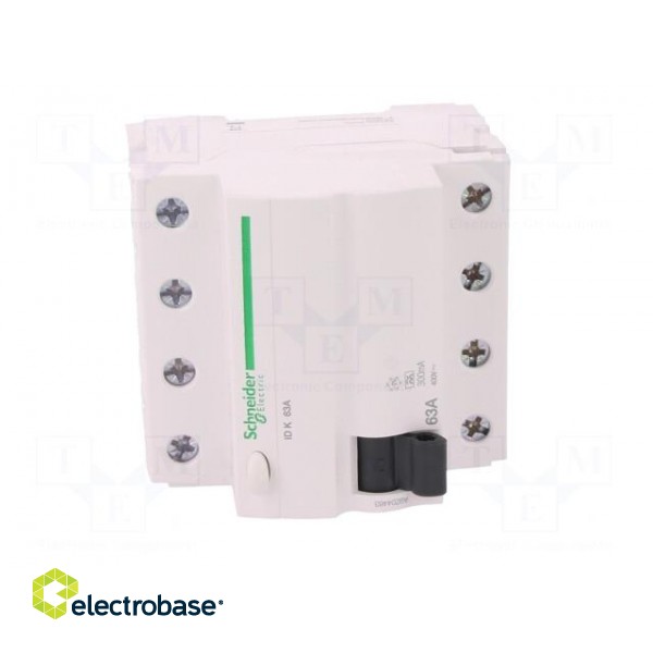 RCD breaker | Inom: 63A | Ires: 300mA | Poles: 4 | 400V | Mounting: DIN image 9
