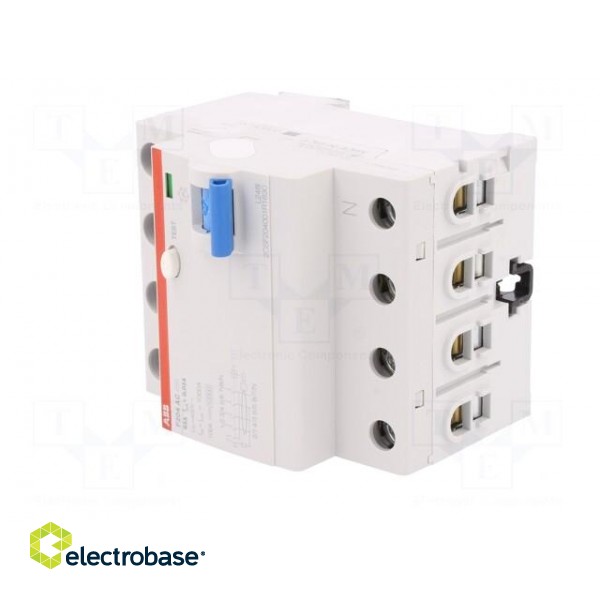 RCD breaker | Inom: 63A | Ires: 30mA | Max surge current: 5000A | IP20 paveikslėlis 2