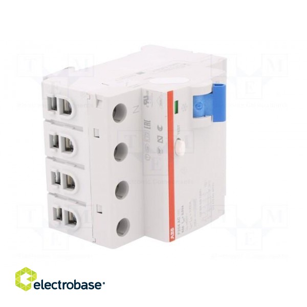 RCD breaker | Inom: 63A | Ires: 30mA | Max surge current: 5000A | IP20 paveikslėlis 8