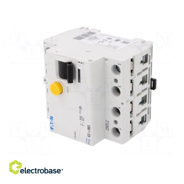 RCD breaker | Inom: 63A | Ires: 30mA | Max surge current: 630A | IP20 image 2