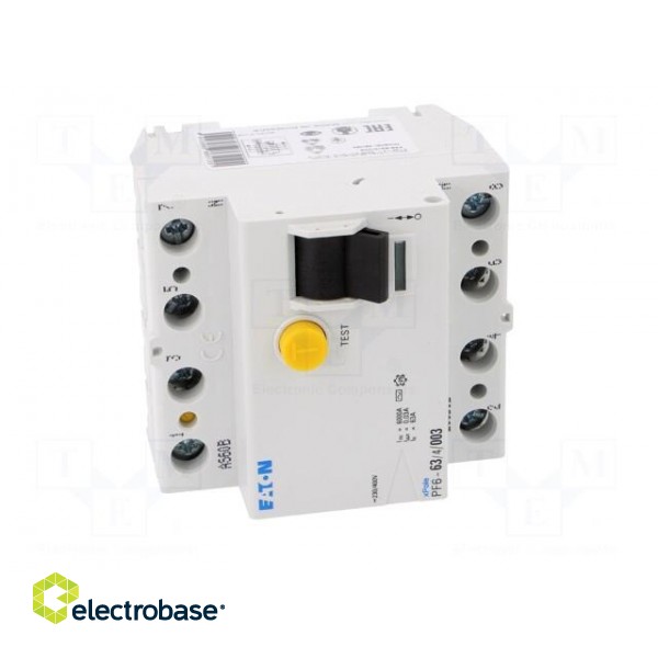 RCD breaker | Inom: 63A | Ires: 30mA | Max surge current: 630A | IP20 image 9