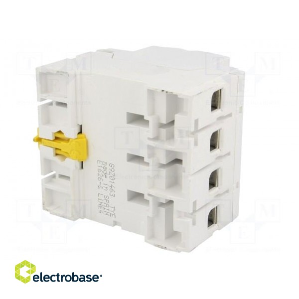 RCD breaker | Inom: 63A | Ires: 30mA | Poles: 4 | 400V | Mounting: DIN image 6