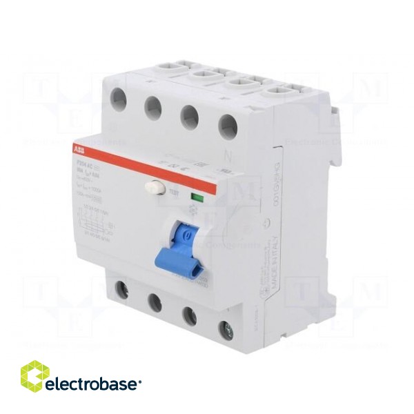 RCD breaker | Inom: 63A | Ires: 500mA | Max surge current: 5000A | IP20 image 1