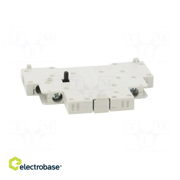 Auxiliary contacts | NC + NO | side | Leads: screw terminals | MPE25 фото 9