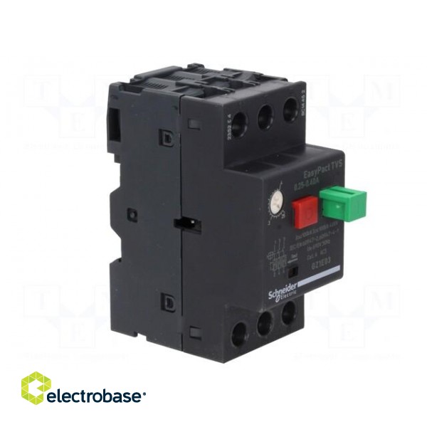 Motor breaker | 0.09kW | 230÷690VAC | for DIN rail mounting | IP20 фото 8