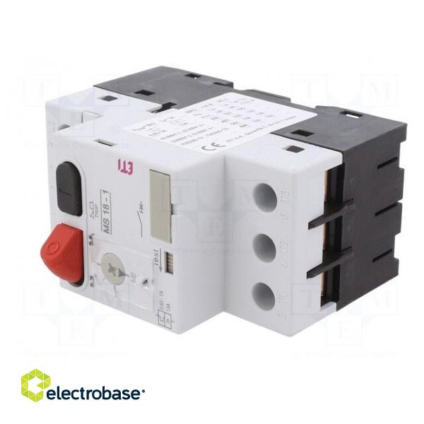 Motor breaker | 0.18/0.25kW | 230÷690VAC | for DIN rail mounting фото 2