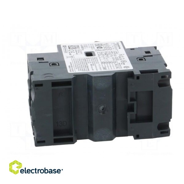 Motor breaker | 0.25kW | 230÷690VAC | DIN | Short circ.release: 13A фото 5