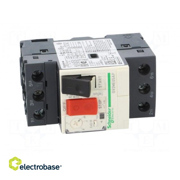 Motor breaker | 0.25kW | 230÷690VAC | for DIN rail mounting | IP20 image 9