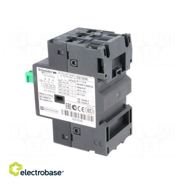 Motor breaker | 0.37kW | 230÷690VAC | DIN | Short circ.release: 22.5A image 4