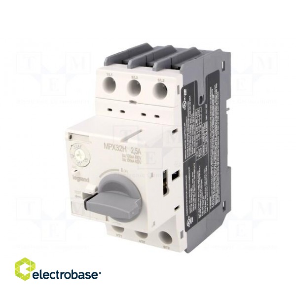 Motor breaker | 0.75kW | 230÷690VAC | DIN | Short circ.release: 32.5A image 1