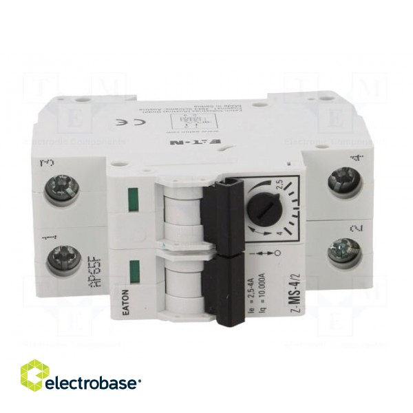 Motor breaker | 1.5kW | 220÷440VAC | for DIN rail mounting | 2.5÷4A image 9
