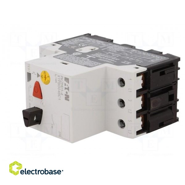 Motor breaker | 1.5kW | 220÷690VAC | DIN | Short circ.release: 56A image 2