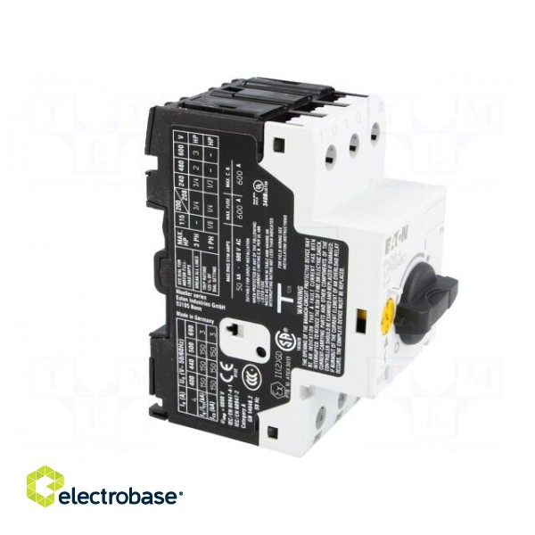 Motor breaker | 1.5kW | 220÷690VAC | DIN | Short circ.release: 56A image 8