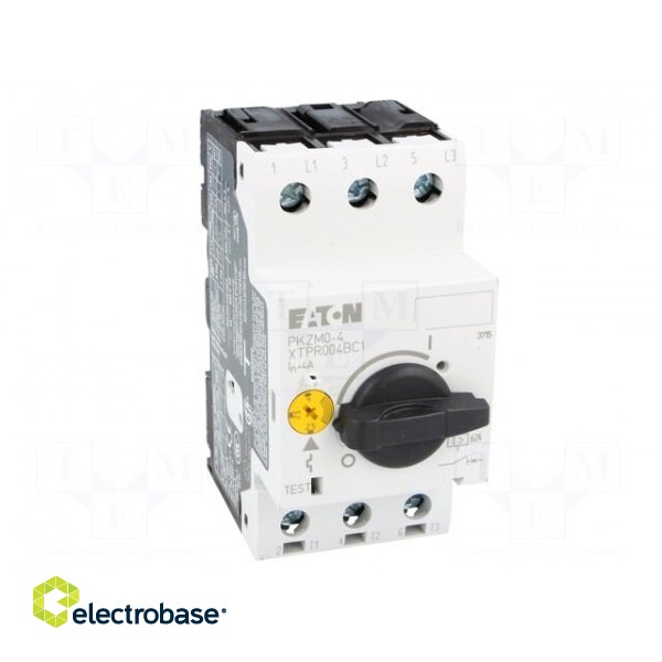 Motor breaker | 1.5kW | 220÷690VAC | DIN | Short circ.release: 56A image 9