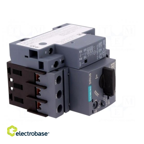 Motor breaker | 1.5kW | 220÷690VAC | DIN | Short circ.release: 52A image 8