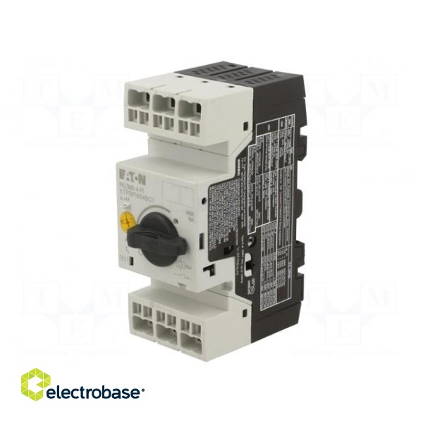 Motor breaker | 1.5kW | 220÷690VAC | for DIN rail mounting | IP20 image 1