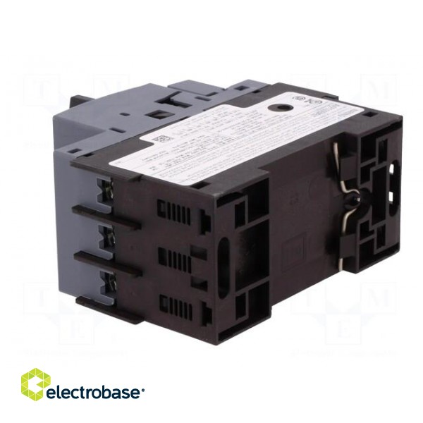 Motor breaker | 1.5kW | NO + NC | 220÷690VAC | for DIN rail mounting image 4