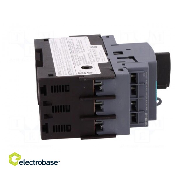 Motor breaker | 1.5kW | NO + NC | 220÷690VAC | for DIN rail mounting image 7