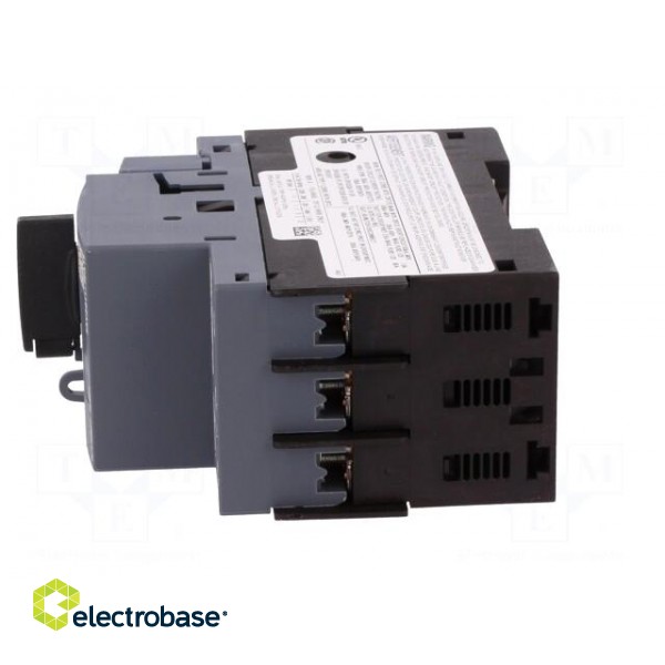 Motor breaker | 1.5kW | NO + NC | 220÷690VAC | for DIN rail mounting image 3