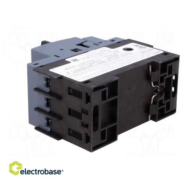 Motor breaker | 1.5kW | NO + NC | 220÷690VAC | for DIN rail mounting image 4