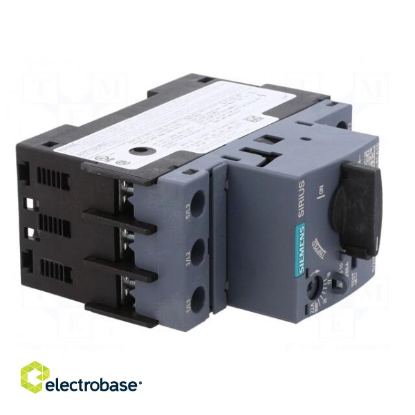 Motor breaker | 11kW | 220÷690VAC | for DIN rail mounting | Size: S0 image 8