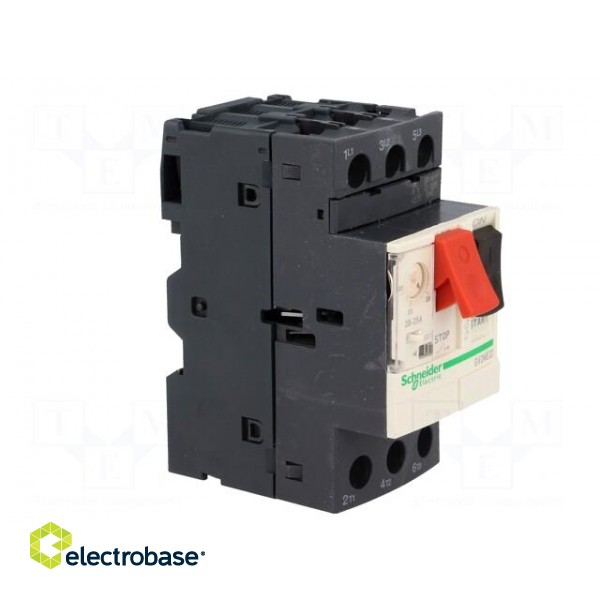 Motor breaker | 11kW | 230÷690VAC | DIN | Overcurrent release: 20÷25A image 8