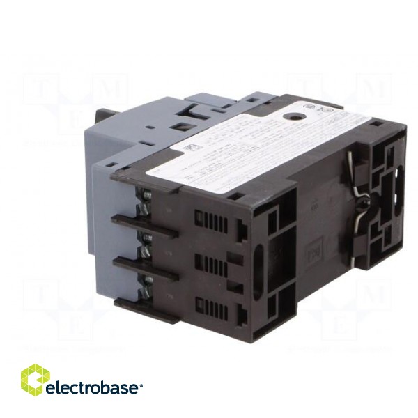 Motor breaker | 11kW | NO + NC | 220÷690VAC | for DIN rail mounting image 4