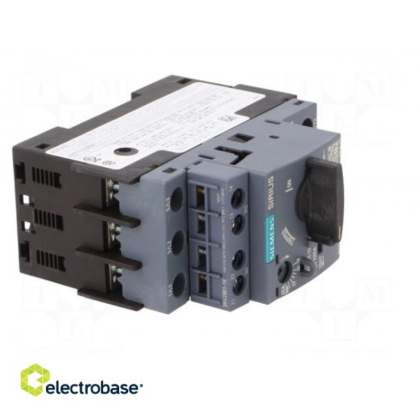 Motor breaker | 11kW | NO + NC | 220÷690VAC | for DIN rail mounting image 8